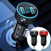 Автомобильное зарядное устройство 2 USB порта Быстрая зарядка Цифровой дисплей Автомобильные аксессуары Для BMW E61 E81 E87 2 3 4 5 6 7 Серии X1 X3 X4 X5 X6 F20