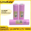LiitoKala 3.7V 18650 2600mAh ICR18650-26FM литиевая батарея перезаряжаемая батарея для электроинструмента