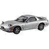 AOSHIMA Bunka Kyozaisha 132 Rakupla Snap Kit No.04-SS Infini FD3S RX-7 Silverstone Metallic Color-coded Plastic Model