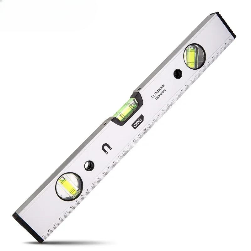 Уровень спиртовой магнитный торпедный уровень с 3 пузырьковыми колбами алюминиевый ударопрочный пузырьковый уровень с высокой видимостью прочный измерительный нивелир