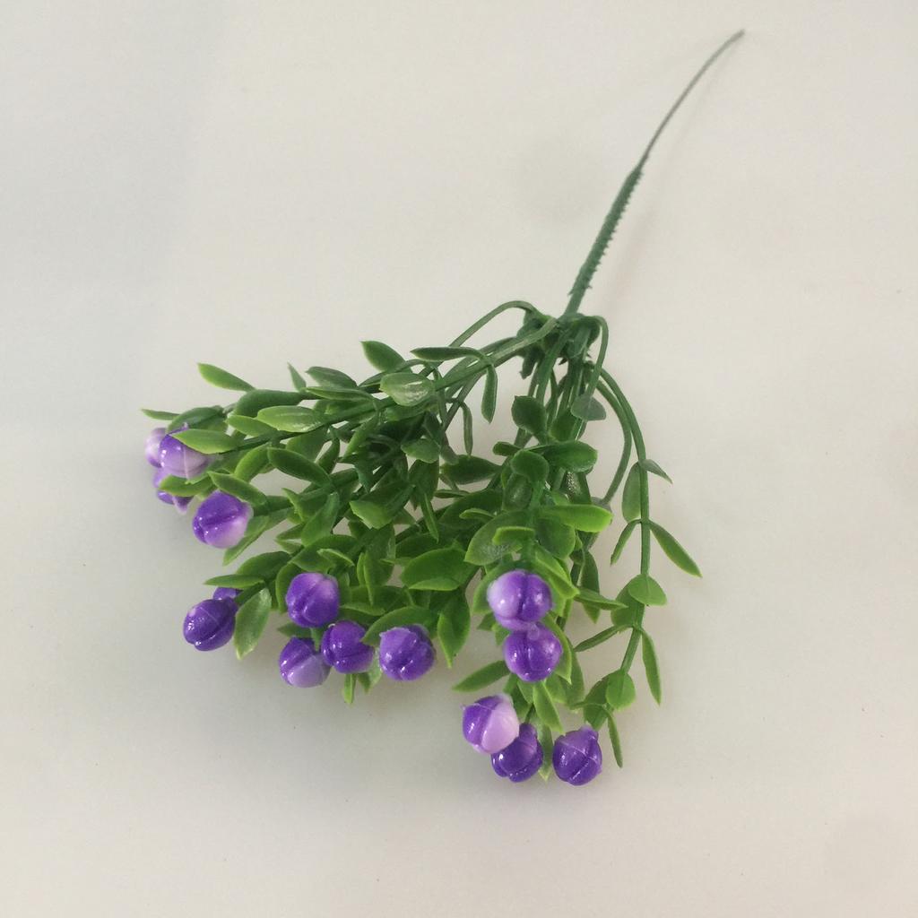 Simulation Large Particles Milan Grain Flower Trough Flower Arrangement Accessories Potted Decorativ