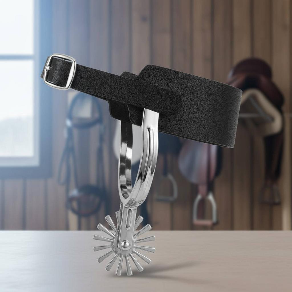 Шпоры колесные Длительного действия Регулируемые Шпоры Конная экипировка Удобный аксессуар для верховой езды Для тренировок