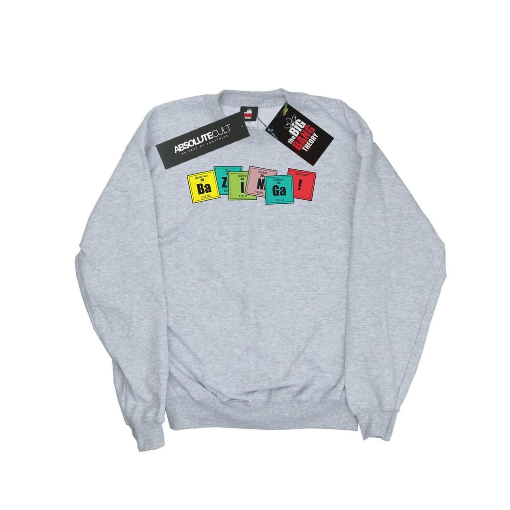 The Big Bang Theory Boys Bazinga Elements Sweatshirt