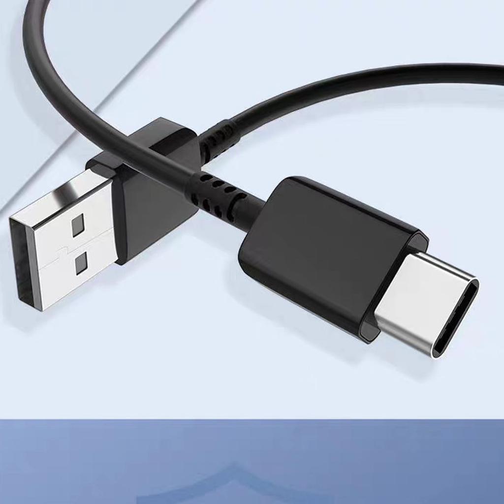 Адаптер быстрой зарядки 15 В с кабелем USB Type-C, совместимый с Samsung TA20, US-вилка, для моделей S8 S10, дорожное зарядное устройство