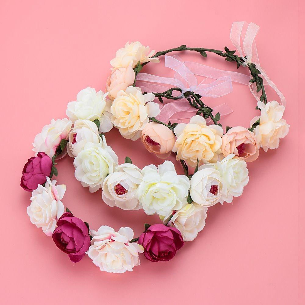 Bohemia Floral Headband Adjustable Princess Wreath New Bridal Garland Photo Props