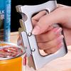 Stainless Steel Multifunctional Can Opener Effortless Beer Bottle Opener Kitchen Supply