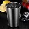 Прочная кружка из нержавеющей стали 304 объемом 350 мл в индустриальном стиле серебристого цвета для кемпинга