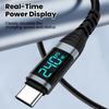 240W Type C To Type C Cable PD 3.1 Super Fast Charging Digital Display Cable USB C To Type-C Data Cord For iPhone Samsung Xiaomi