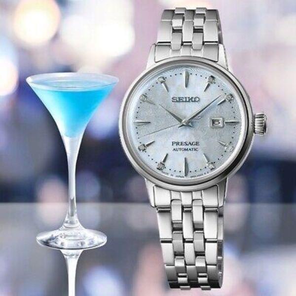 Seiko PRESAGE Cocktail Time SRE007J1 AUTOMATIC 8 Pieces Real Diamond Ladies Watch