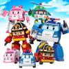 1 PC Action Figure Educational Toy ROBOCAR POLI for Children Gift Deformation Police Robot Toy for Boy Girls (6 Color)