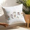 Cute cartoon plush cat  Pillow Case Linen Cushion Covers For Decorative Sofa Home Pillows Case Car Chair Pillows Cases