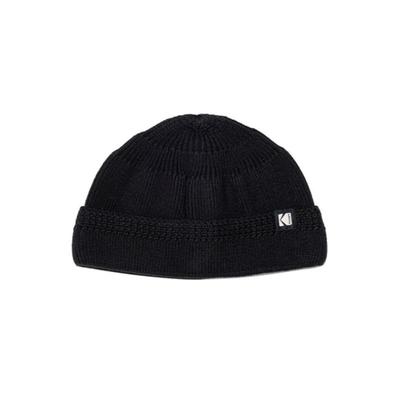 Kodak Apparel Хлопковая короткая шапка-бини ЧЕРНАЯ