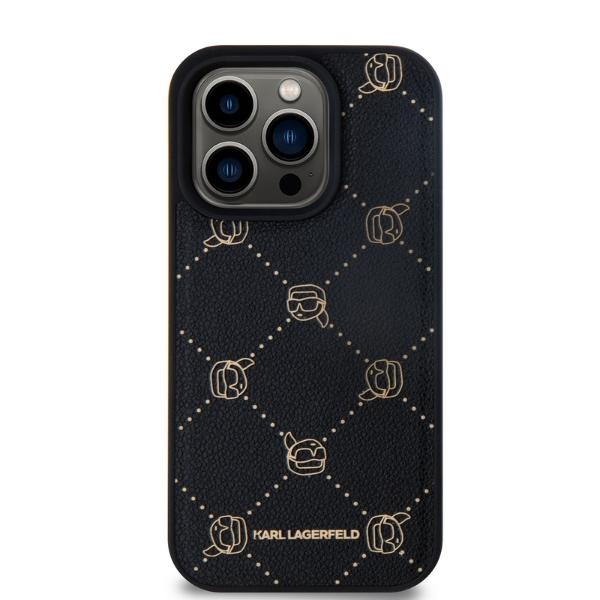 Karl Lagerfeld KLHMP15XPGKHPHK iPhone 15Pro Max 6.7" black/black Magsafe Karl Head