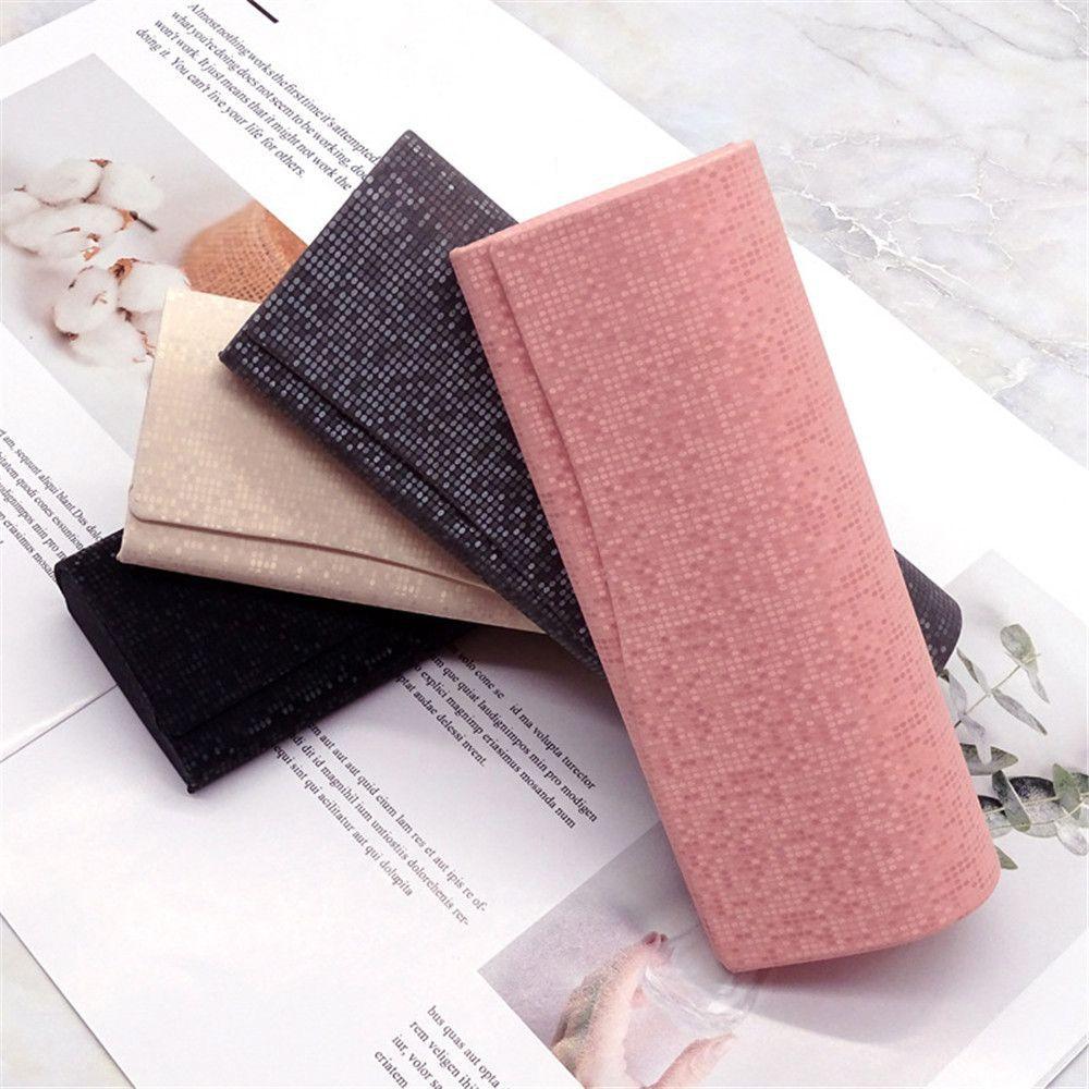Women Men Portable Waterproof Large Capacity Eyeglasses Case Glasses Holder PU Leather Glasses Box