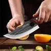 Профессиональный поварской нож из кованой нержавеющей стали, обвалочный нож, кухонные ножи, многофункциональный нож для нарезки мяса с чехлом