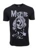 Футболка Misfits Череп Кинозвезда ЧЕРНАЯ Унисекс Футболка