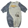 Takihyo Newborn Snoopy 75th Anniversary Newborn Dress Baby Sizes Two-Way All-In-One, Art, Two-Way All-In-One, Front-Opening Coverall, Clothes, Blue,