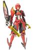 Kotobukiya Phantasy Star Online Shiki the Red Demon Princess Scale Plastic Model 2 1/12