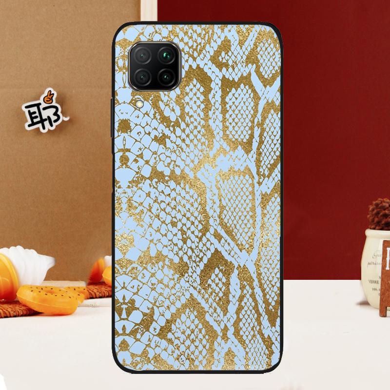 Змеиная кожа для Huawei Nova Y91 Y61 Y60 Y70 Y72 Y73 Y90 12i 11i 3i 7i 8i 9 10 SE P20 P40 P30 Lite Чехол