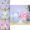 Cute Sanrio Animal Plush Figures Cinnamoroll Kuromi My Melody Pompompurin 12cm