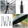 2 Set Durable Umbrella Ribs Folding Umbrella Repair Parts Easy To Use Not Deform Break Corrosion Resistance Reliable Household
