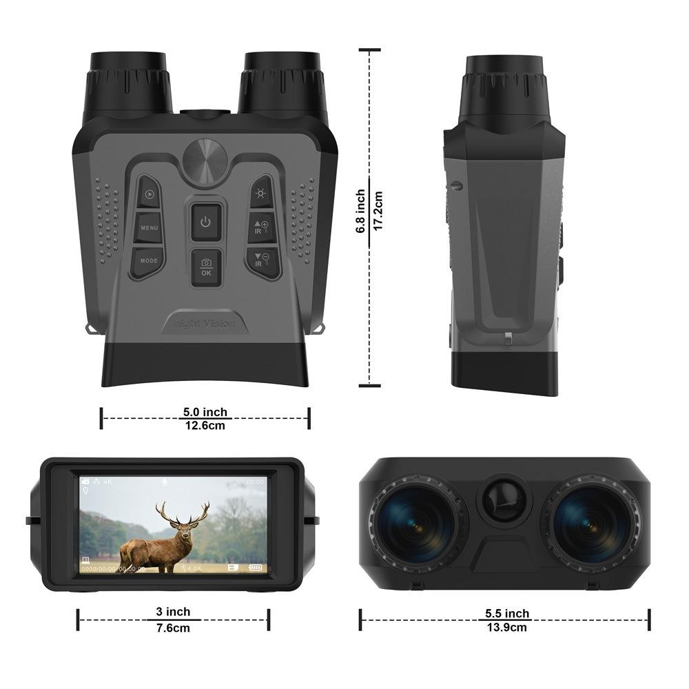 Популярный инфракрасный бинокль для фотосъемки и видеосъемки в формате HD с функцией ночного видения