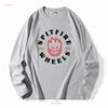 Spitfire Wheels Футболка Bighead Classic Белый Черный Красный винтаж Стирка мужская Стильная дизайнерская одежда мода Дышащая Мягкая