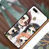 Чехол с аниме «Demon Slayer Kimetsu No Yaiba» для OPPO A83 A91 A93 A1K A15 A3S A54 A74 A94 A5 A9 A31 A53 A52 A72 A53S, задняя крышка