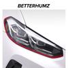 Для BMW X3 G01 G08 X4 G02 2017-2025 Автомобильный Стайлинг Накладка-полоска на Бровь Фары ПЭТ Пленка с Изменением Цвета Наклейка Тюнинг Декоративные Аксессуары