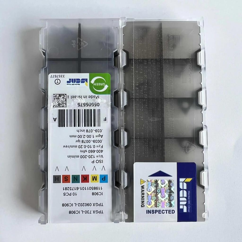 ISCAR / TPGX090202-L IC908 /Промышленные сменные твердосплавные пластины 10 шт