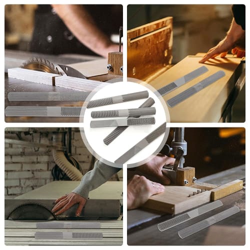 UrbanPulse Woodworking File, Work Tool, Drywall DIY Sanding Tool, Flat, Coarse, Fine, and Medium Grit, Carpentry Tool for Roughing, Alloy, Lightweight