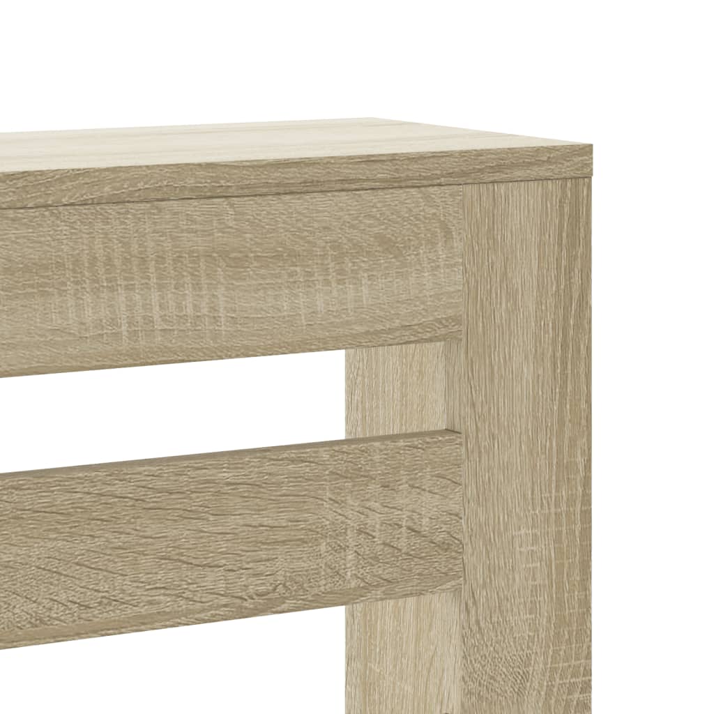 Radiator Cover Sonoma Oak 78 x 20 x 82 cm Particleboard