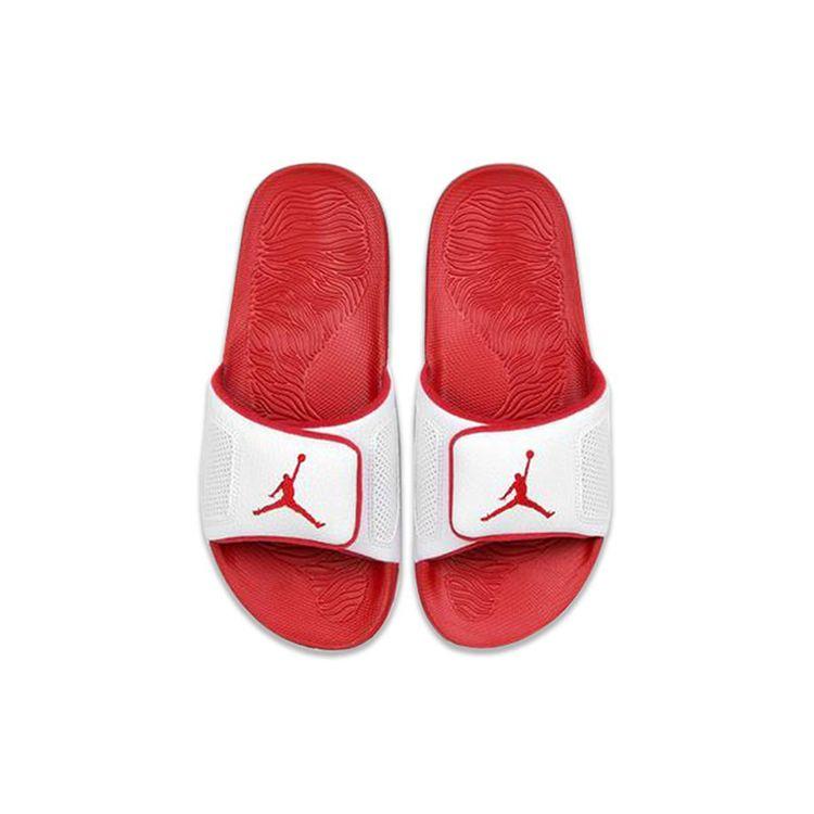 Унисекс сандалии Air Jordan Hydro 3 Fire Red Белый/Огненно-красный/Огненно-красный/Технический серый 854556-116