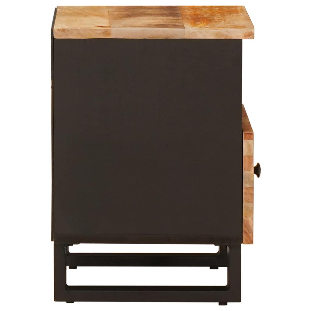 Nightstand Brown 40 x 33 x 46 cm Solid Mango Wood