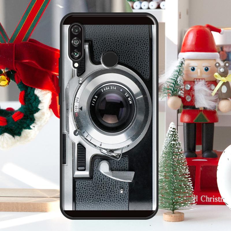 Ретро Классический Винтажный Чехол для Камеры для Huawei Nova 9 10 SE 11 Pro Y60 Y70 Y90 Y61 Y91 Y72 Y73 12i 11i 8i P20 P30 P40 Lite