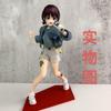 The Scream of the Beautiful Girl Band [Isori Nina] Beautiful Girl Figure Microphone Type Anime Desktop Red Bottom Ornament