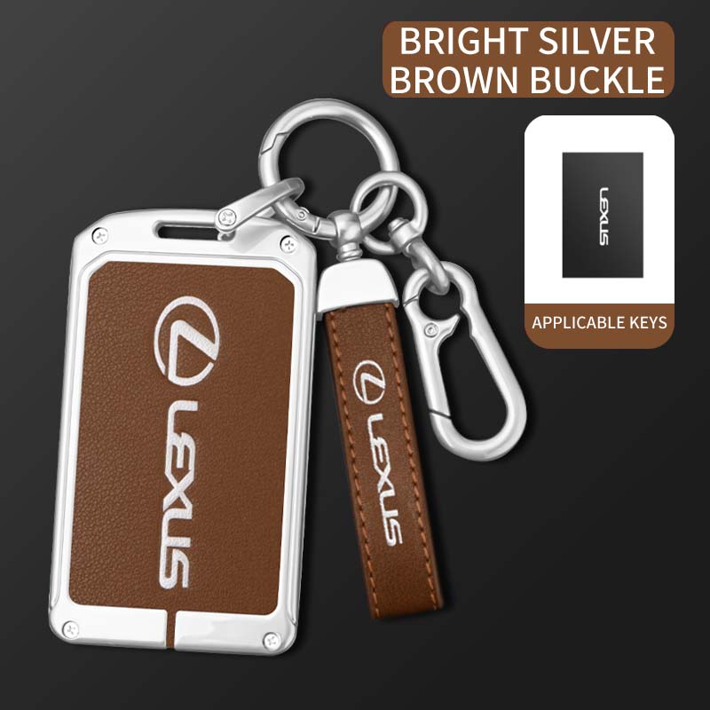 Zinc Alloy Car Card Smart Remote Key Case Cover Protect Holder Shell For Lexus F Sport ES LM GS IS NX RX LX LS RX300 Accessories