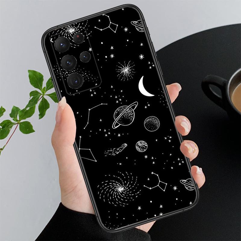 Чехол для телефона Космическая Планета Луна Астронавт для Samsung Galaxy A52S A21S A33 A23 A35 A55 A14 A32 A52 A53 A54 A51 A71 A15