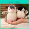 Penguin Plush Toy Keychain With Soft Pp Cotton Filling For Girls And Women