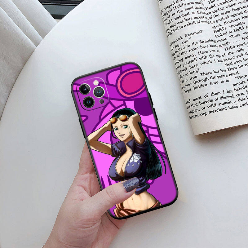 MH121 Чехол-бампер One Piece Нико Робин для Redmi Note 12 12S 12C 13 13C 13R 14 14S 14R 14C Pro Max Plus A3 A3X A4 A5 11A 13X