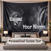 Custom Name Text Tapestry Scorpions Personalized Polyester Wall Tapestry For Bedroom And Room