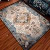 Retro Persian Entrance Door Mat European Style Distressed Home Decorations Carpets for Living Room Big Area Non-slip Bedroom Rug