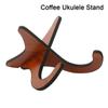 New Portable Wooden Foldable Holder Vertical Ukulele Display Musical Strings Guitar Stand Rack
