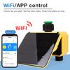 WIFI Smart Garden Water Timer Solar Charging Automatic Sprinkler Timing Outdoor Farm Drip Irrigation Controller with Rain Sensor