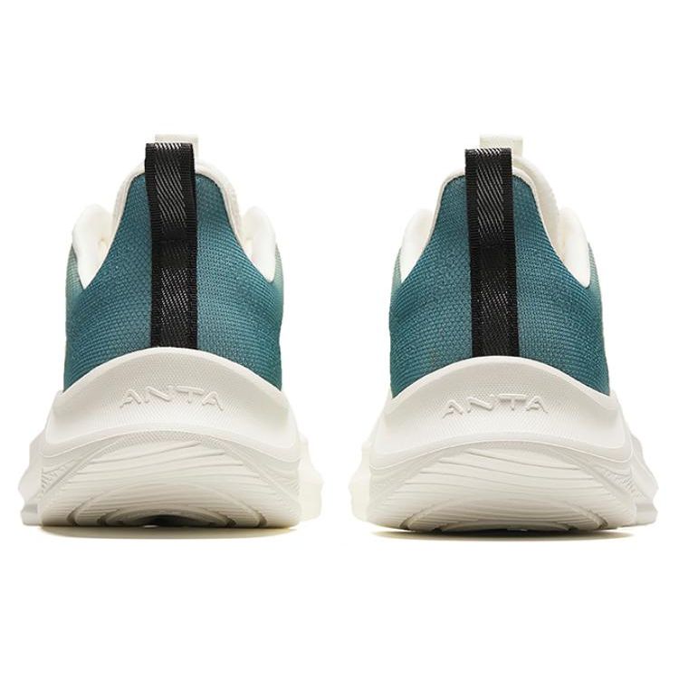 Anta Comfortable Non-Slip Breathable Lightweight Low-Top Casual Running Shoes Men Sneaker Light-Green 912425509-2