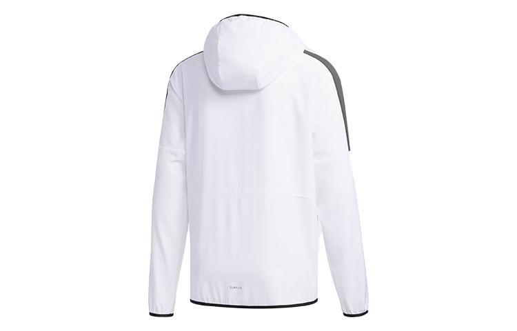 adidas Куртки Мужские Белые С Капюшоном Умеренные Пилот DV0941