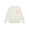 New MLB MONOGRAM Collection New York Yankees FW24 Sweatshirt Unisex Dark Cream 3AMTM0946-50CRD