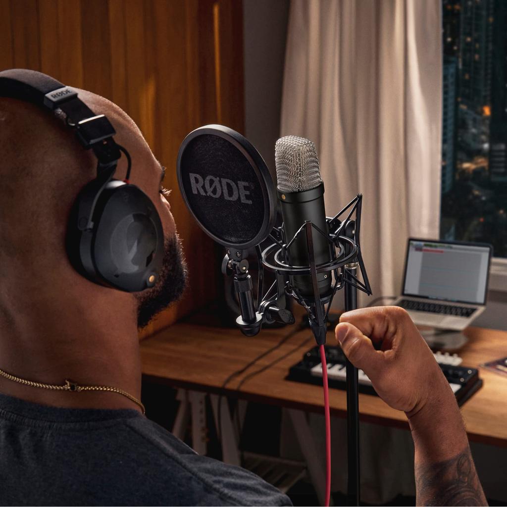 RODE Microphones NT1 (5th Generation) Condenser Microphone Black NT1GEN5B