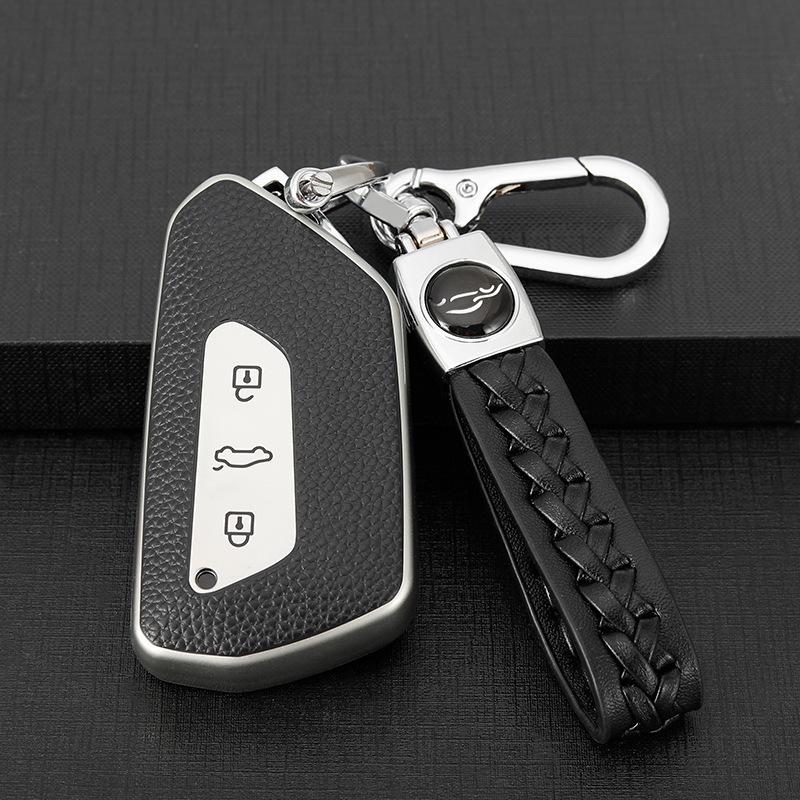 Чехол для ключей Volkswagen для Touareg, Golf 8, ID.3, New ID.6 X, Car Crozz, ID.4