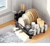 Кухонный органайзер, сушилка для посуды, органайзер для мойки, полка с сушилкой над раковиной, сушилка для тарелок, экономит место